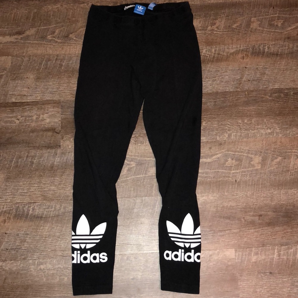 Black adidas leggings